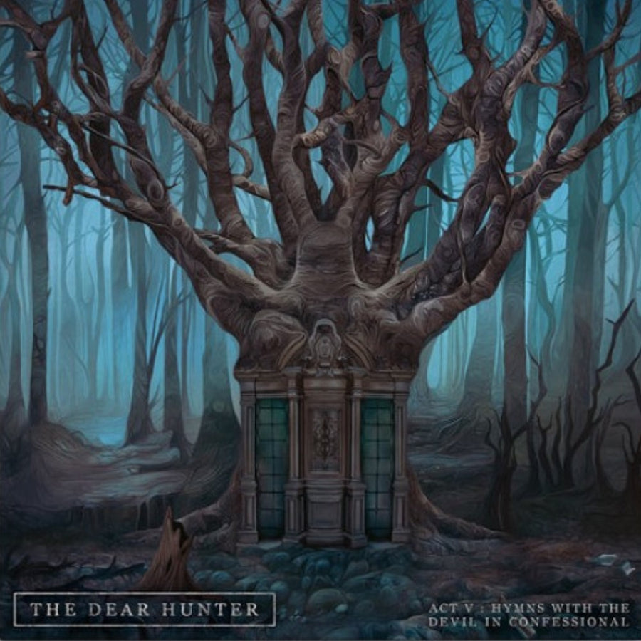 The Dear Hunter - Act V: Hymns With The Devil In Confessional Exclusive Limited Edition White/Violet Pinwheel Color Vinyl 2x LP