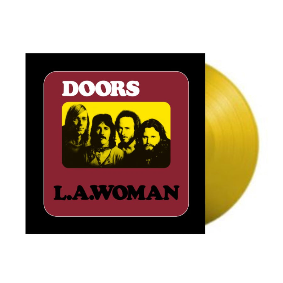 The Doors - L.A. Woman Exclusive Limited Edition Yellow Color Vinyl LP Record