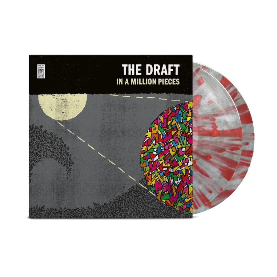 The Draft - In A Million Pieces Exclusive Limited Black Smoke/Red Splatter Color Vinyl 2x LP