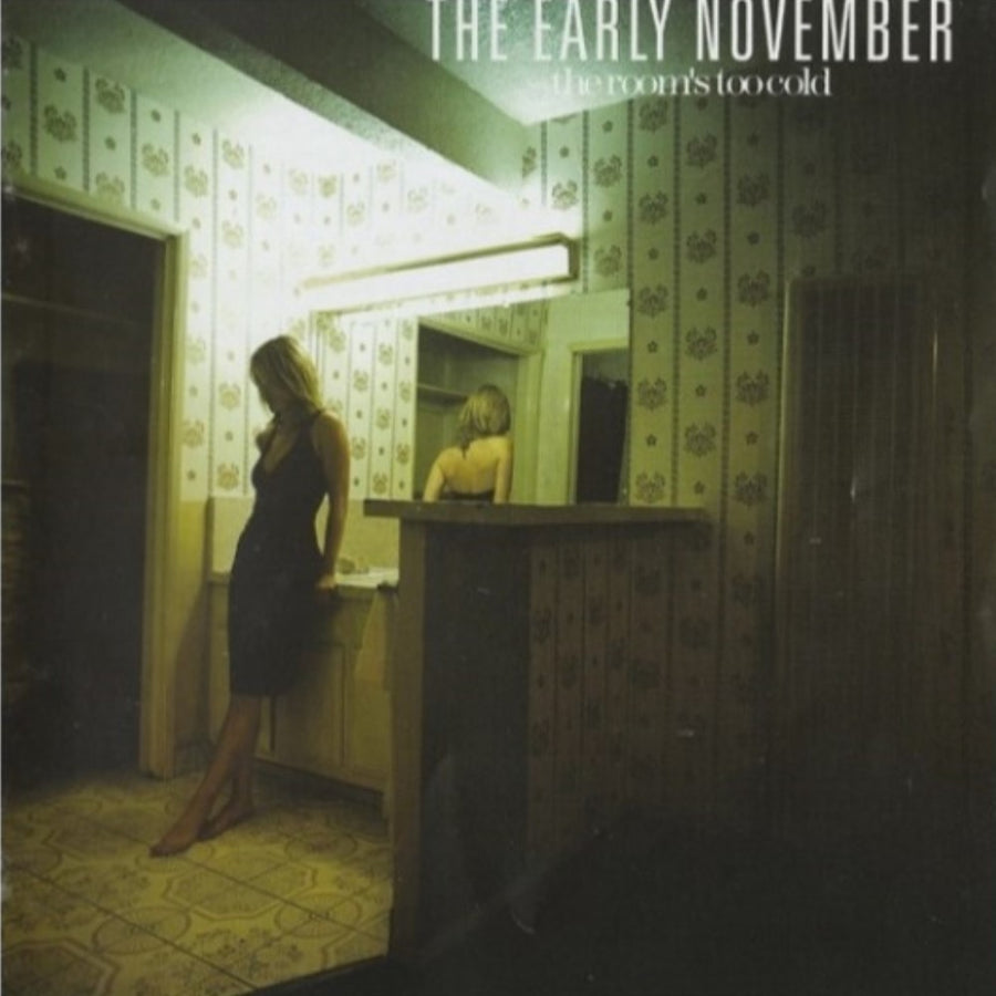 The Early November - The Room's Too Cold Exclusive Limited Edition Half Evergreen/White Color vinyl LP Record