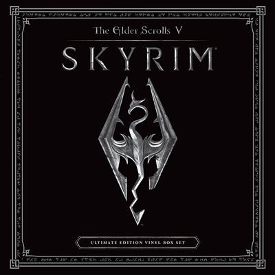 The Elder Scrolls V: Skyrim Ultimate Version Exclusive Limited Silver Color 4x LP Vinyl Boxset