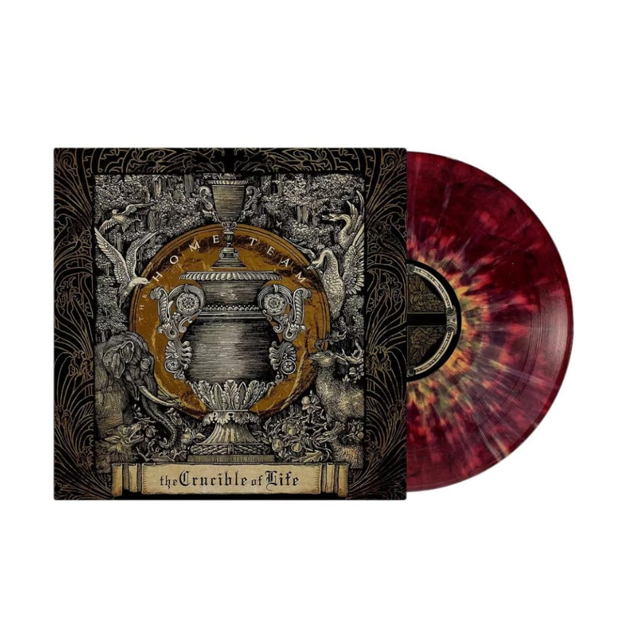 The Home Team - The Crucible of Life Exclusive Limited Scarlet/Gold Splatter Color Vinyl LP