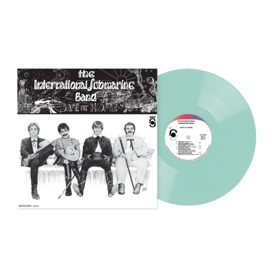 The International Submarine Band - Safe At Home Exclusive Club Edition Seaglass Blue Color Vinyl LP