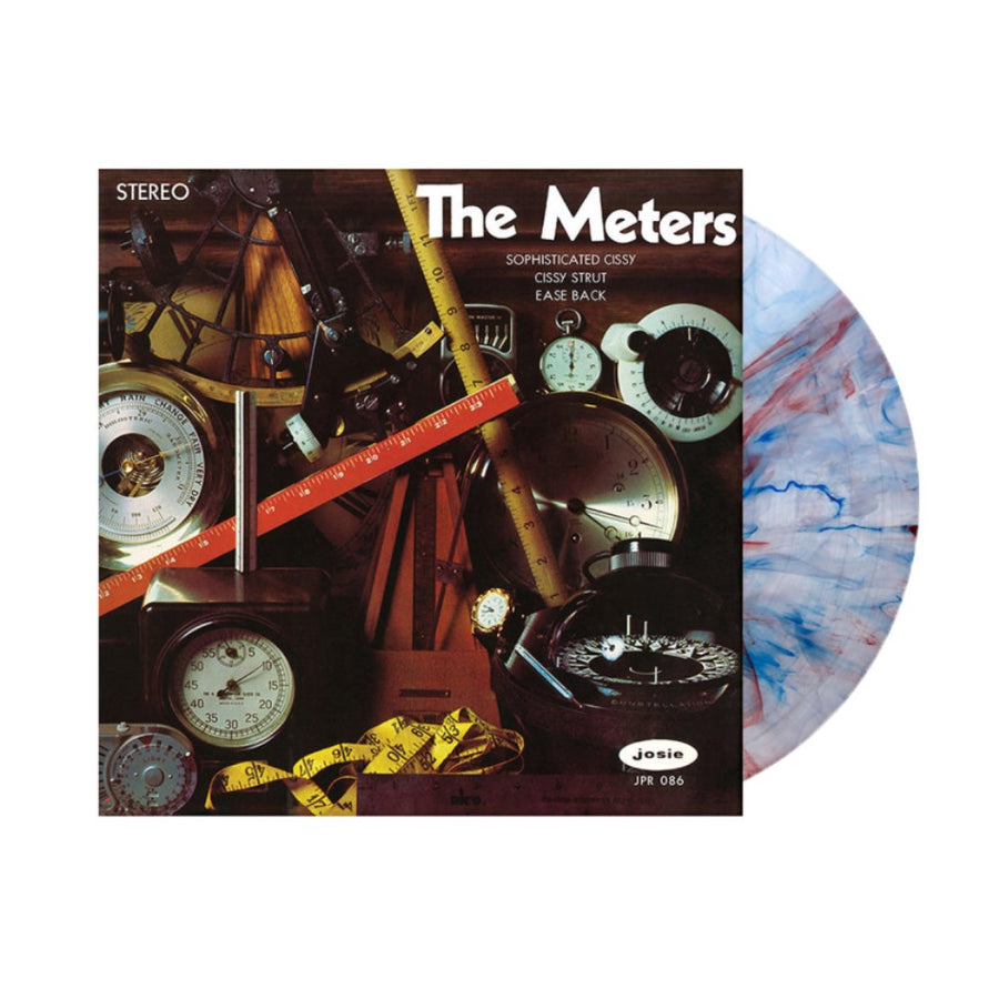 The Meters Exclusive Clear/Red/Blue Swirl Color Vinyl LP Limited Edition #500 Copies