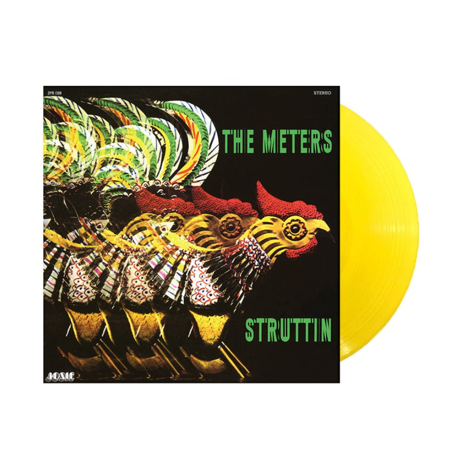 The Meters - Struttin Exclusive Canary Yellow Color Vinyl LP Limited Edition #500 Copies