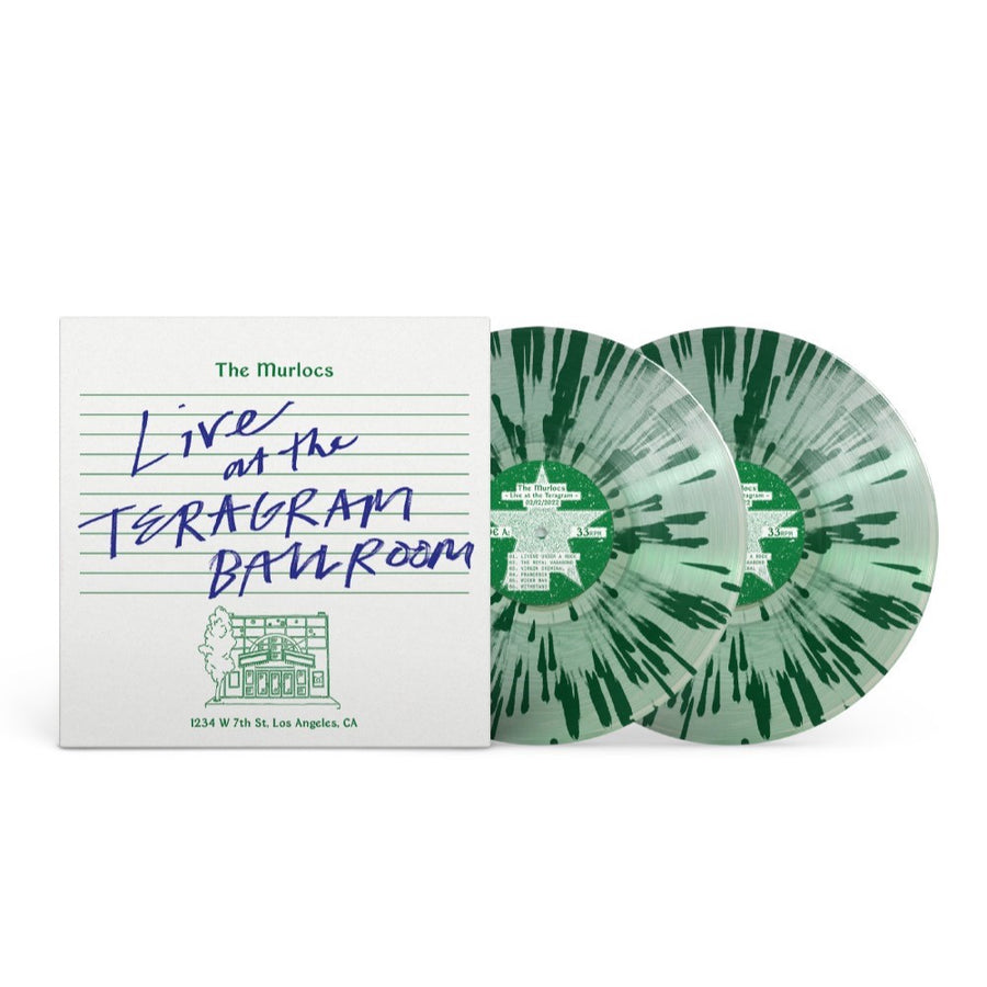 The Murlocs - Live at The Teragram Ballroom Exclusive Limited Green Splatter Color Vinyl 2x LP