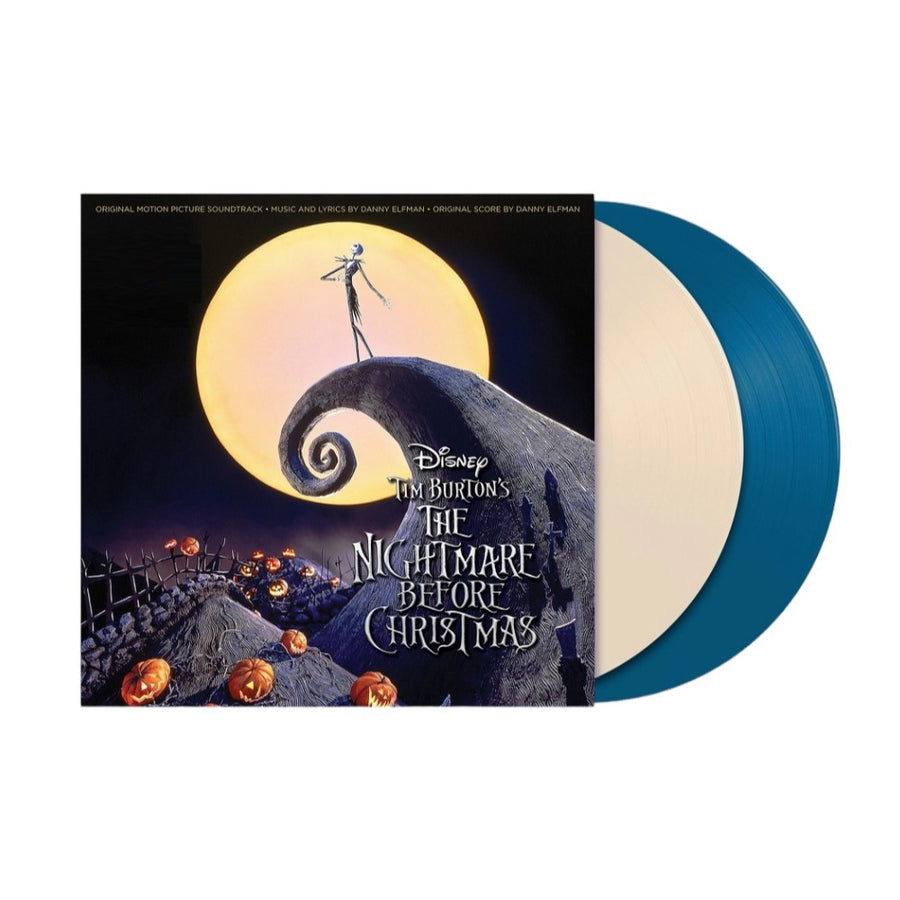 The Nightmare Before Christmas (Original Motion Picture Soundtrack) Exclusive Limited Bone/Aqua Color Vinyl 2x LP