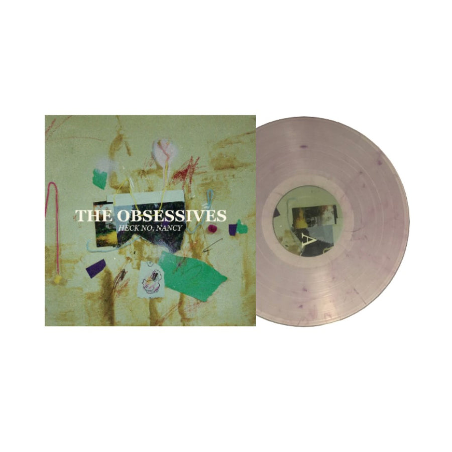 The Obsessives - Heck No, Nancy Exclusive Limited Clear/Purple Smoke Color Vinyl LP