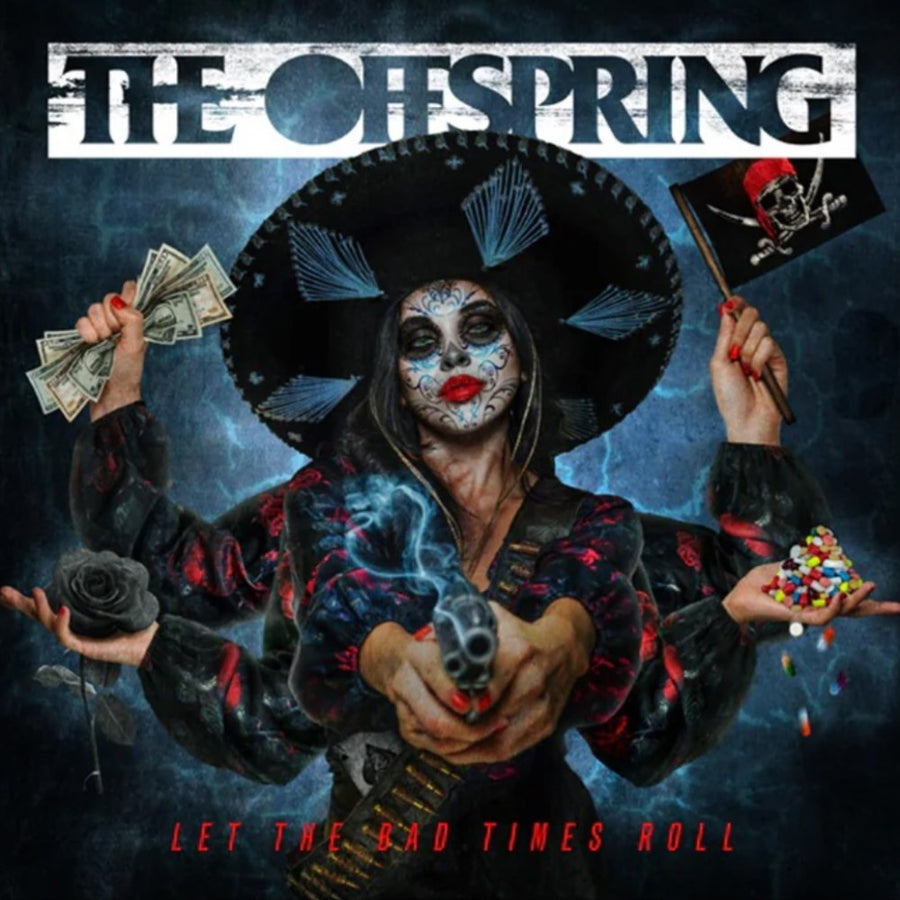 The Offspring - Let the Bad Times Roll Exclusive Limited Orange Color Vinyl 2x LP + OBI SIGNED by Noodle