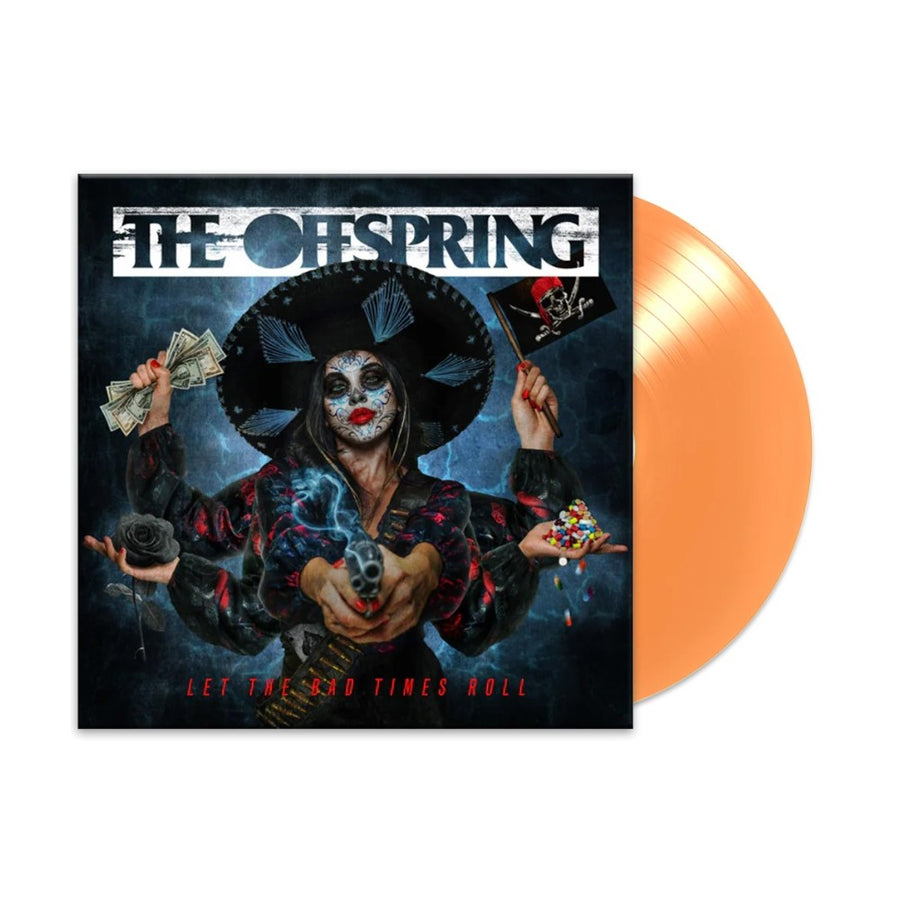 The Offspring - Let the Bad Times Roll Exclusive Limited Orange Color Vinyl 2x LP + OBI SIGNED by Noodle