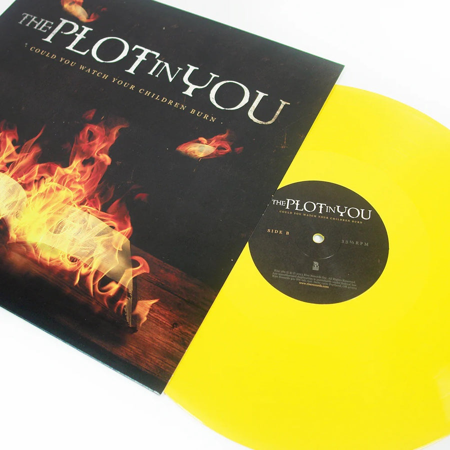 The Plot in You - Could You Watch Your Children Exclusive Burn Yellow Color Vinyl LP