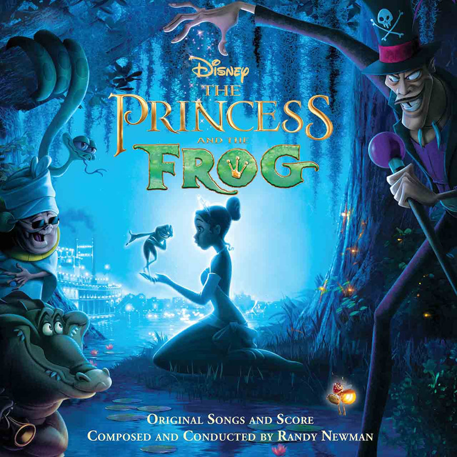 The Princess And The Frog Soundtrack Exclusive Limited Bayou Green Color Vinyl LP