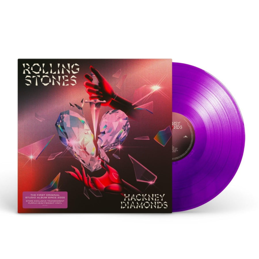 The Rolling Stones - Hackney Diamonds Exclusive Limited Fuchia Purple Color Vinyl LP