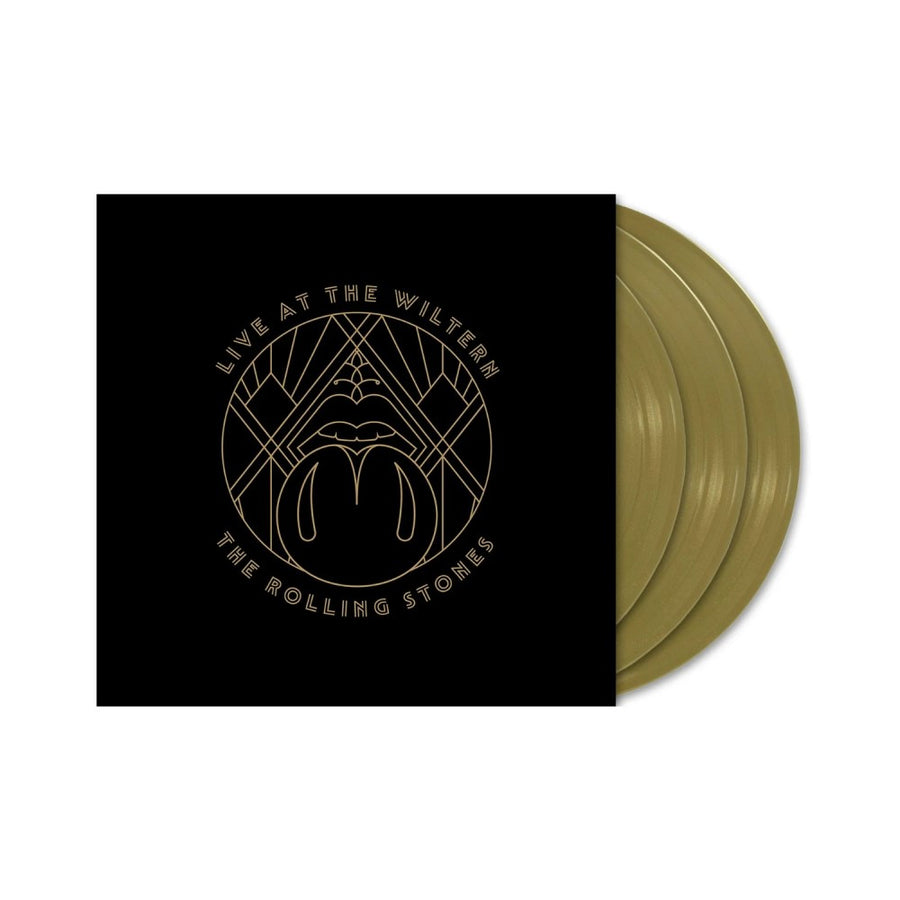 The Rolling Stones - Live At The Wiltern Exclusive Limited Gold Color Vinyl 3x LP