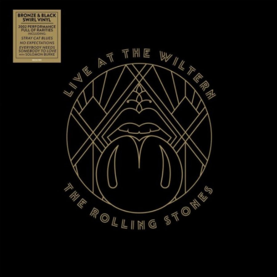 The Rolling Stones - Live At The Wiltern Exclusive Limited Bronze/Black Swirl Color Vinyl 3x LP