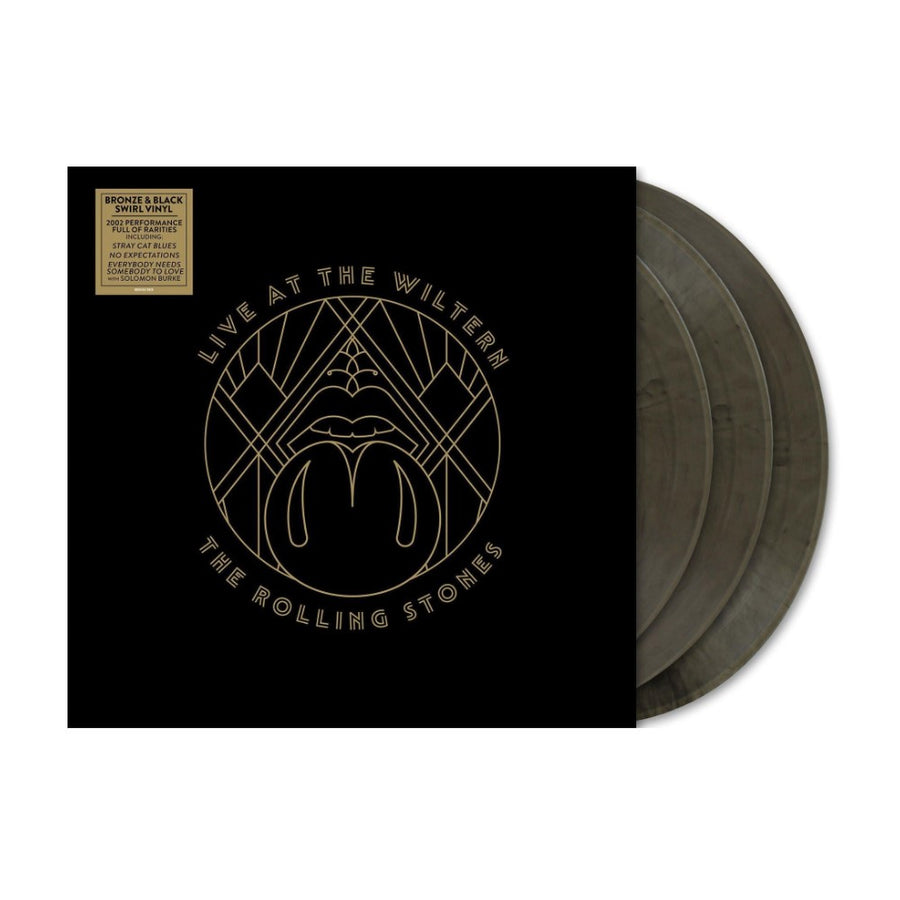 The Rolling Stones - Live At The Wiltern Exclusive Limited Bronze/Black Swirl Color Vinyl 3x LP