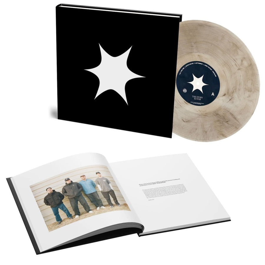 The Story So Far - I Want to Disappear Exclusive Limited Milky Clear/Black Smoke Color Vinyl LP Record + Deluxe Book