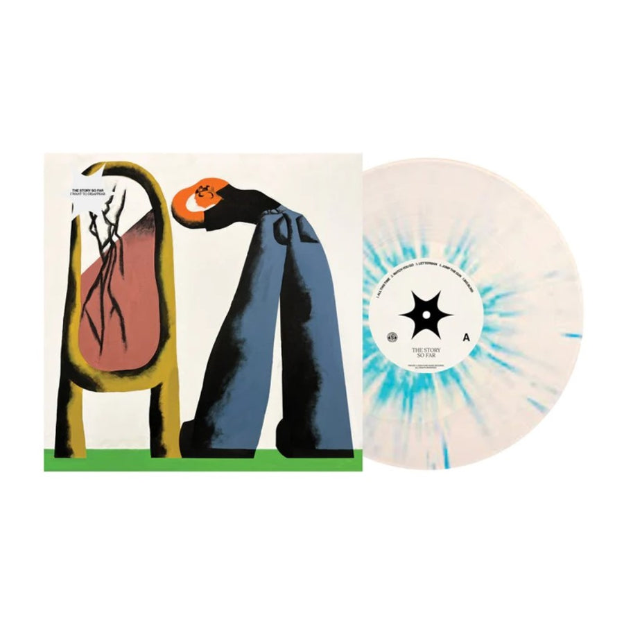 The Story So Far - I Want to Disappear Exclusive Limited Bone in Milky Clear/Sea Blue Splatter Color Vinyl LP