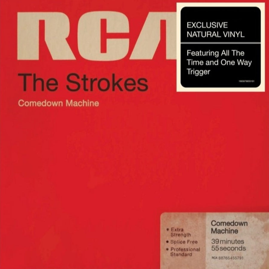 The Strokes - Comedown Machine Exclusive Natural Color Vinyl LP Limited Edition #3000 Copies