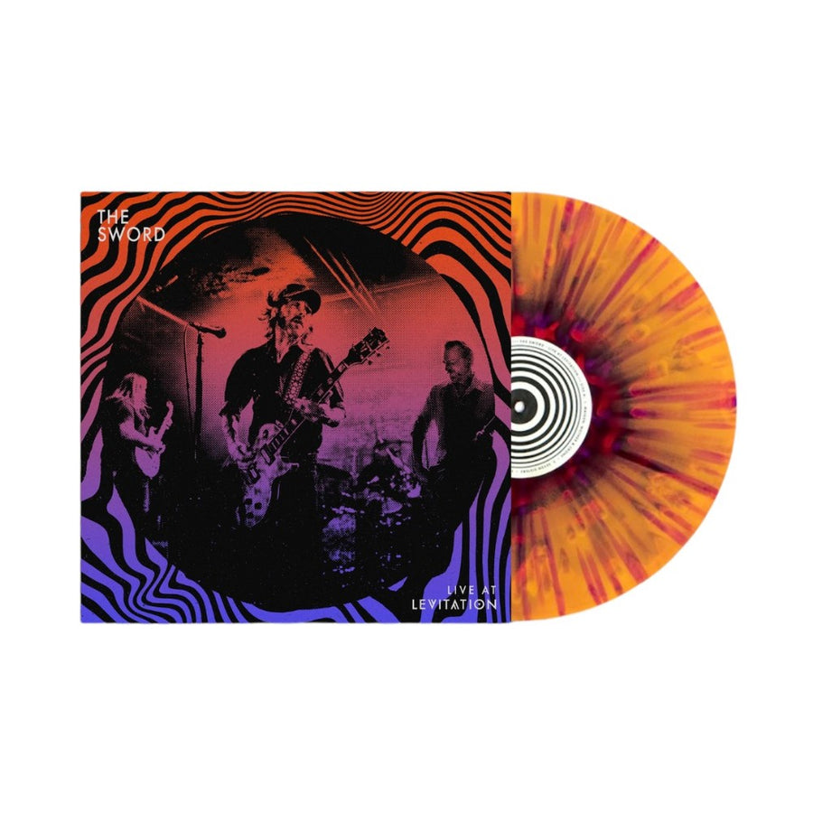 The Sword - Live at Levitation Exclusive Limited Lava Swirl/Splatter Color Vinyl LP