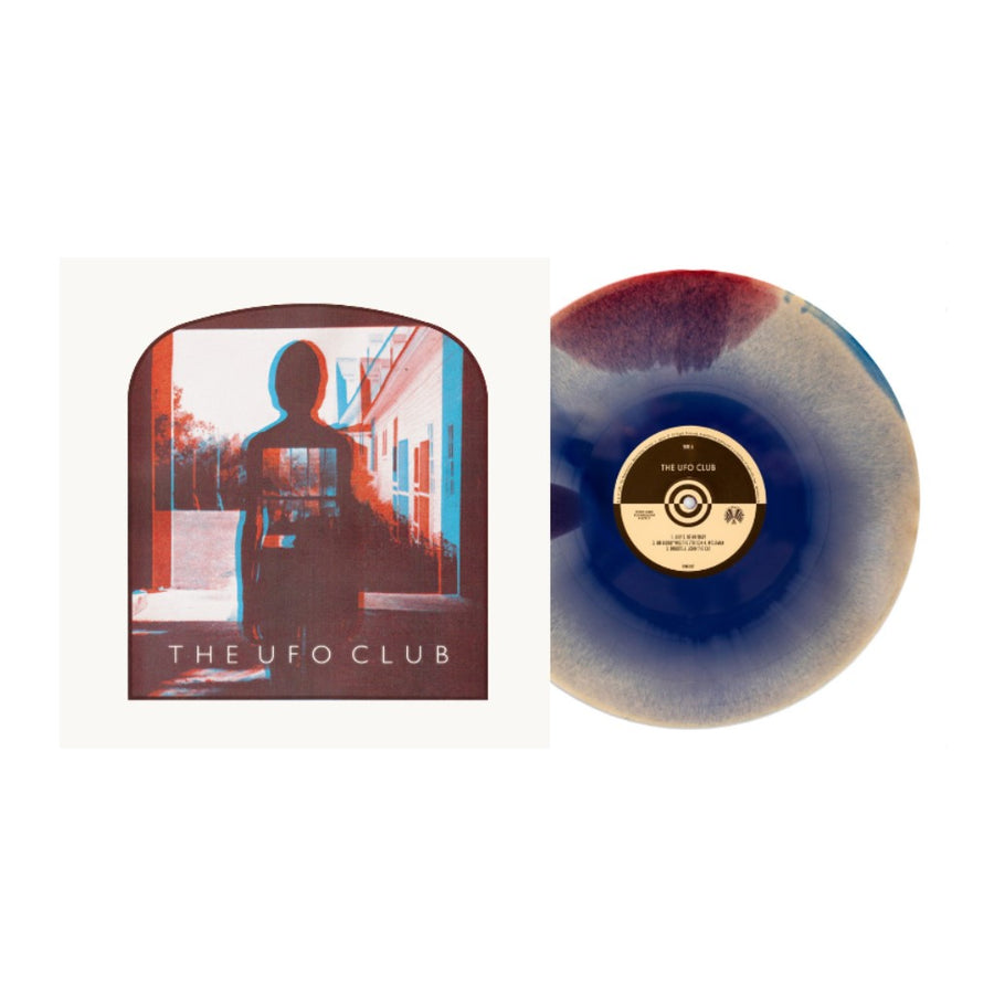 The UFO Club Exclusive Red/White/Blue Swirl Color Vinyl LP Limited Edition #500 Copies