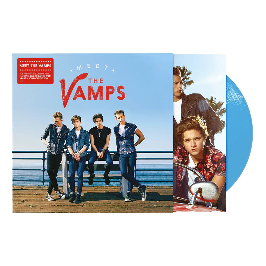 The Vamps - Meet The Vamps Exclusive Limited Edition Blue Color Vinyl LP Record