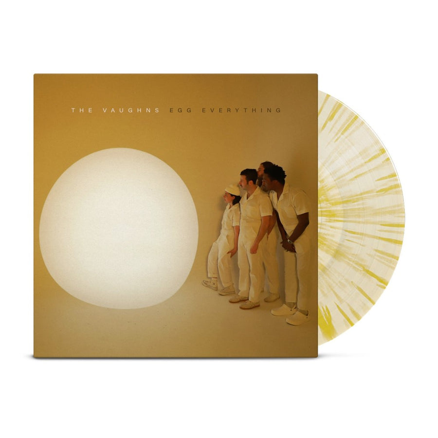 The Vaughns - Egg Everything Exclusive Limited Edition Egg Shell/Yolk Splatter Color Vinyl LP