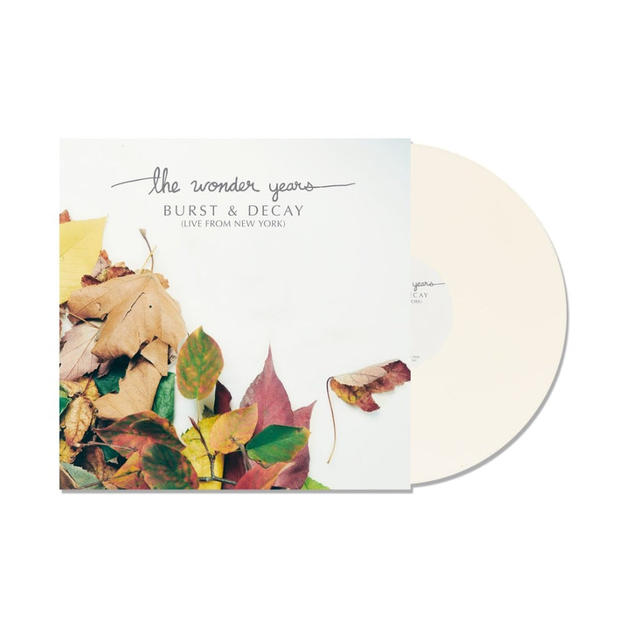 The Wonder Years - Burst & Decay Exclusive Limited White Color Vinyl LP