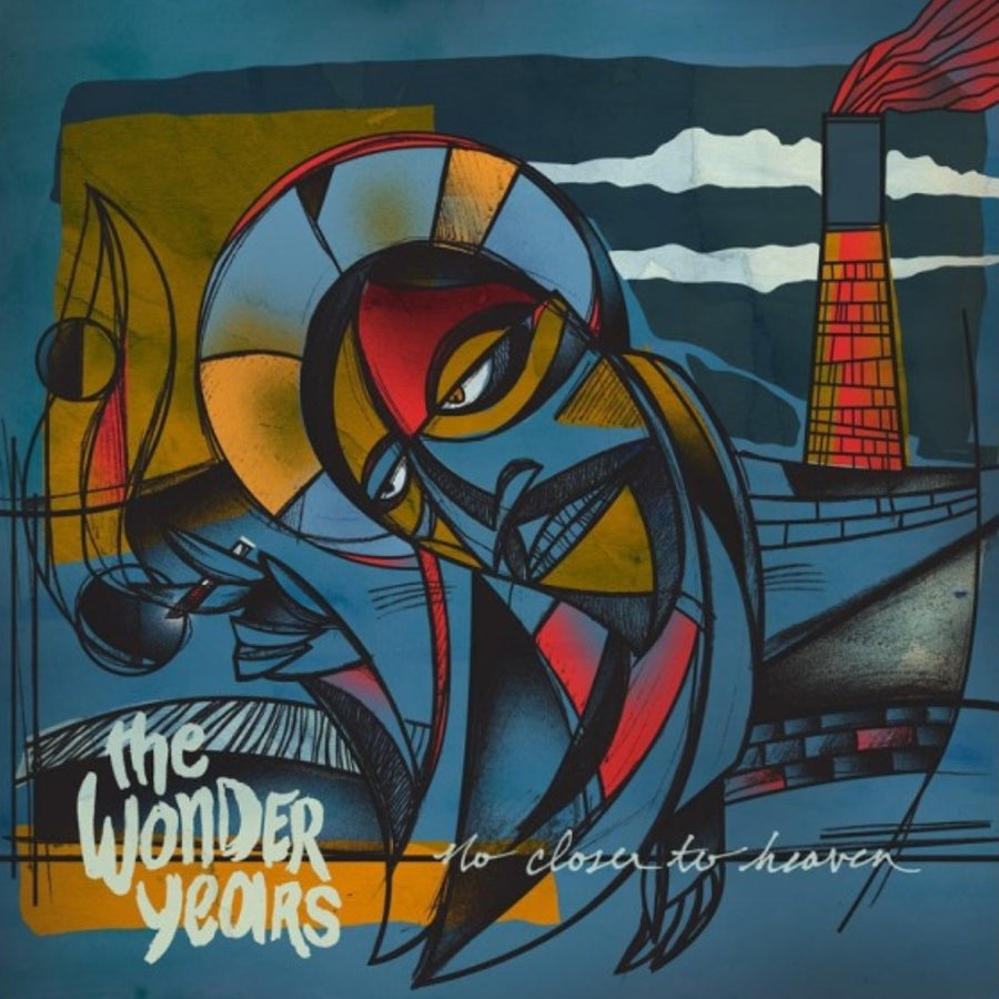 The Wonder Years - No Closer To Heaven Exclusive Limited Clear/Blue Splatter Color Vinyl LP