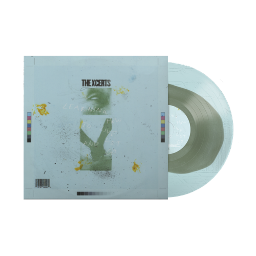 The Xcerts - Learning How To Live And Let Go Exclusive Limited Edition Blue/Olive Color in Color Vinyl LP Record