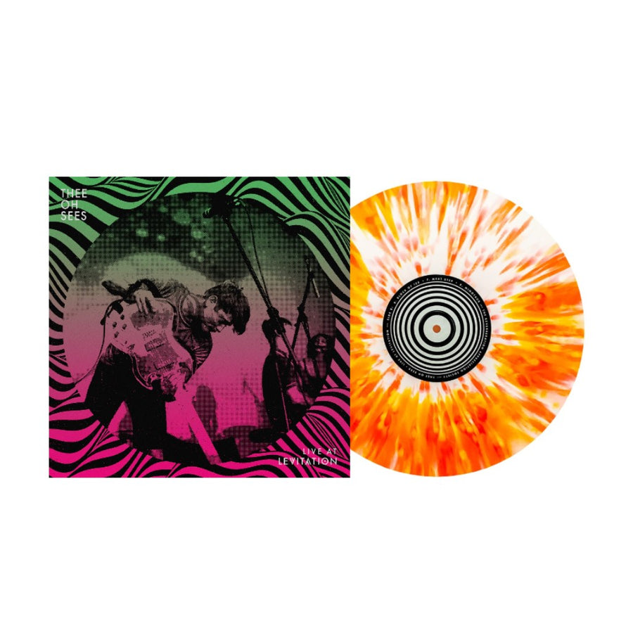 Thee Oh Sees - Live at Levitation (2012) Exclusive Orange & Bone Swirl Color Vinyl LP Limited Edition #1000 Copies