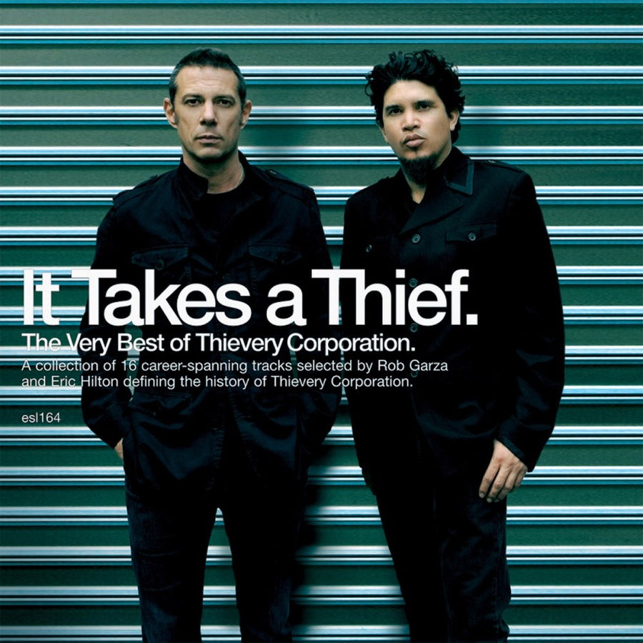 Thievery Corporation - It Takes A Thief: The Very Best of Thievery Corporation Exclusive Limited Sea Blue Color Vinyl 2x LP