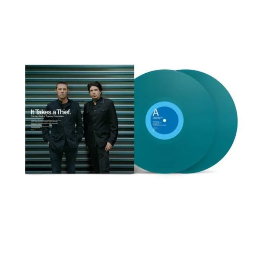 Thievery Corporation - It Takes A Thief: The Very Best of Thievery Corporation Exclusive Limited Sea Blue Color Vinyl 2x LP