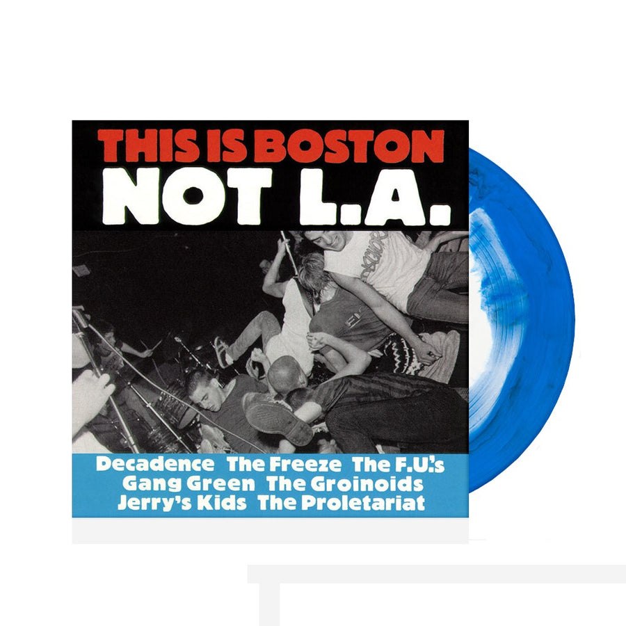 This Is Boston Not L.A. Exclusive Limited White In Blue Color Vinyl LP