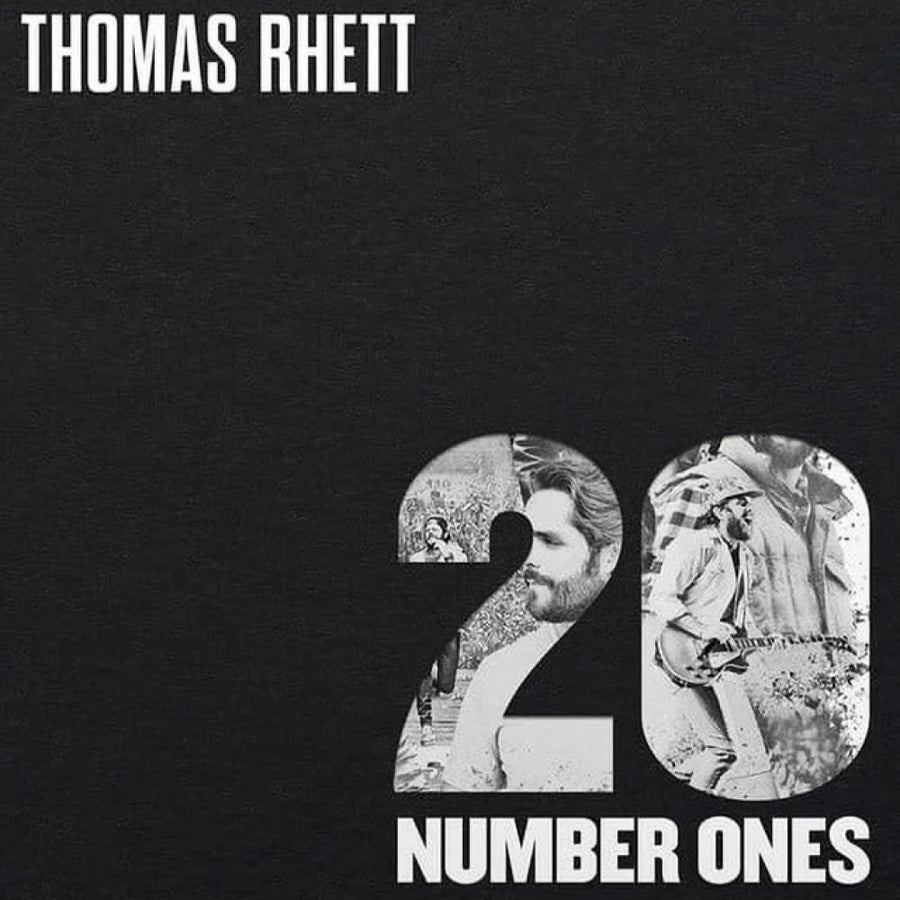 Thomas Rhett - 20 Number Ones Exclusive Limited Opaque Metallic Gold Color Vinyl 2x LP