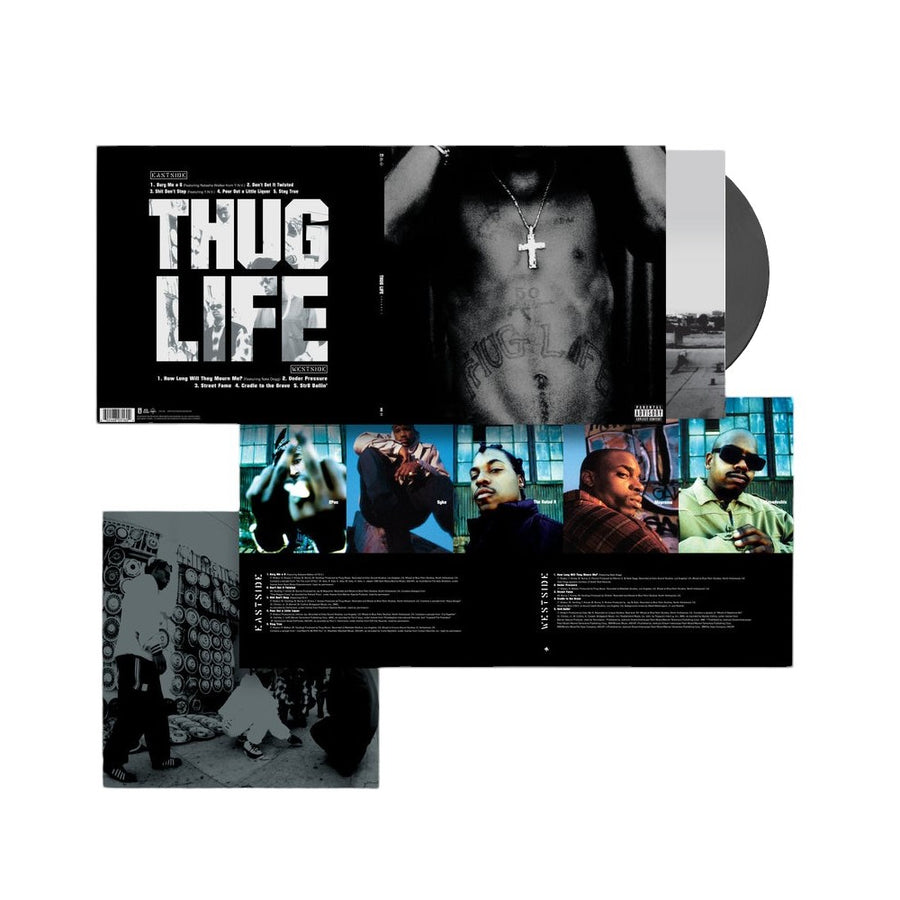 Thug Life Volume 1 Exclusive Limited IVC Edition Opaque Grey Color Vinyl LP