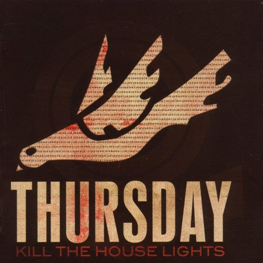 Thursday ‎- Kill The House Lights Exclusive Limited Edition White/Grey Swirl Color Vinyl 2x LP +DVD NM/VG+