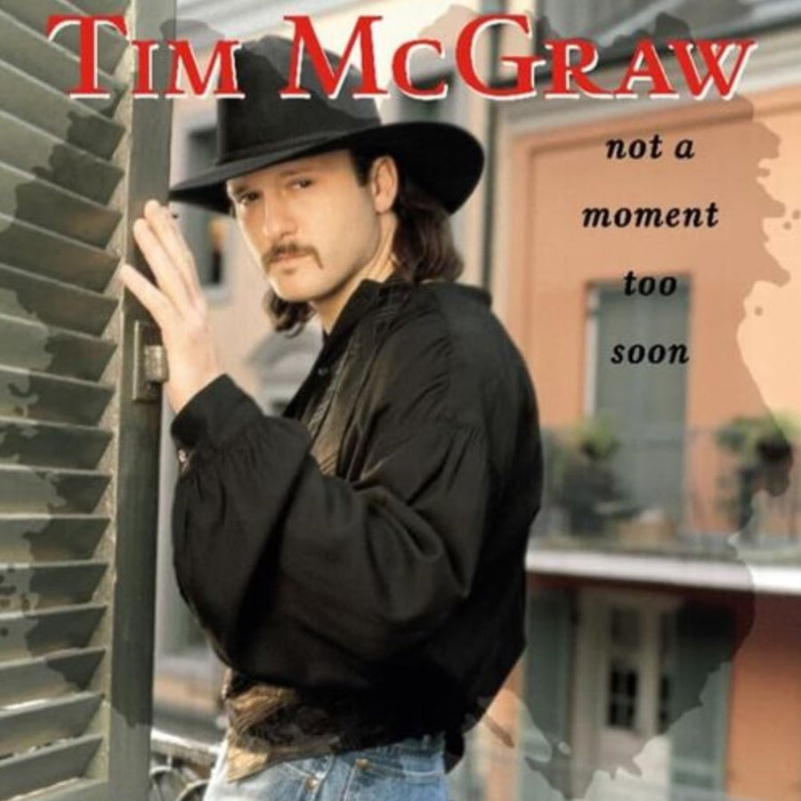 Tim McGraw - Not A Moment Too Soon (30th Anniversary) Exclusive Limited Red/Black Splatter Color Vinyl LP