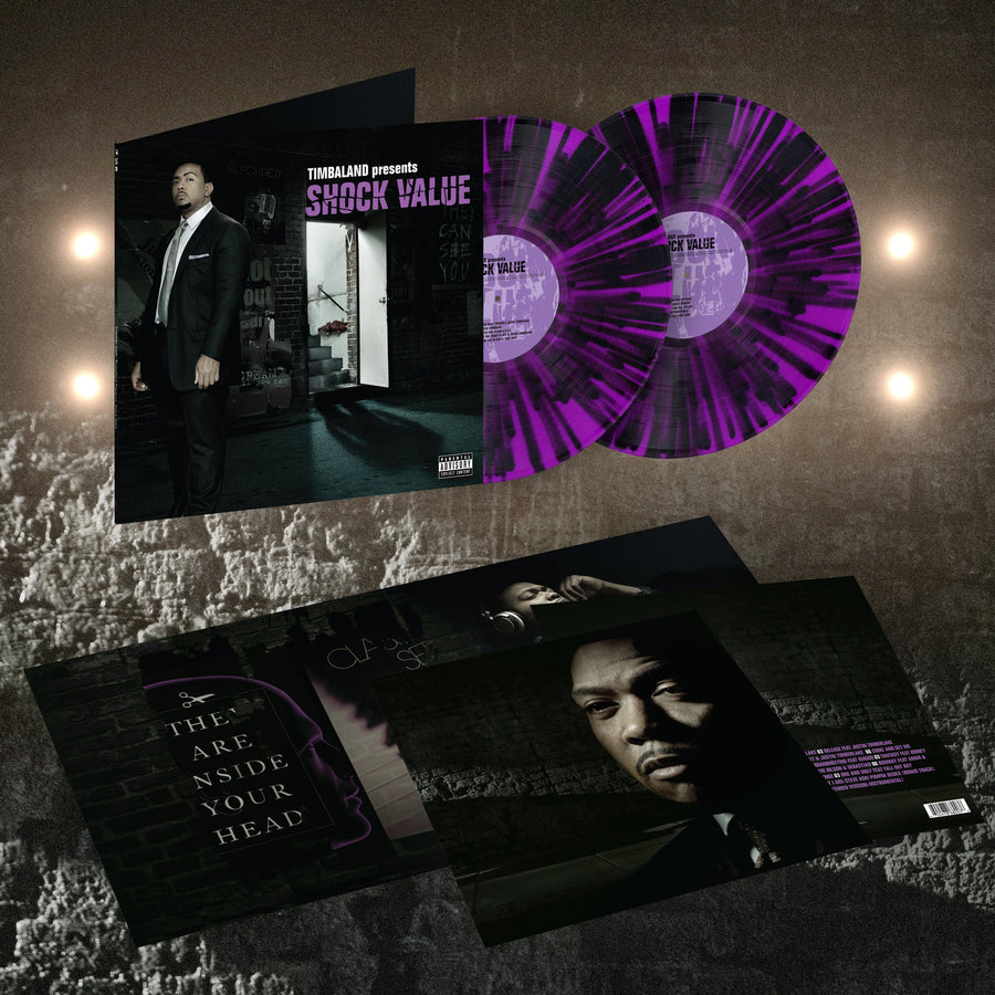Timbaland Presents: Shock Value IVC Club Edition Vinyl LP Record with Alternate Cover Art
