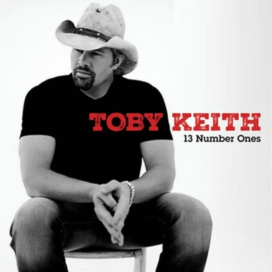 Toby Keith - 13 Number Ones Exclusive Limited Red/White/Blue Color Vinyl LP