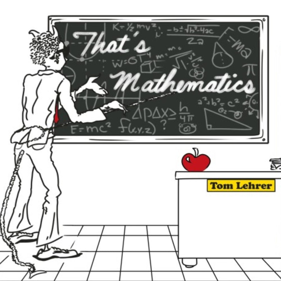 Tom Lehrer - That's Mathematics b/w I Got It from Agnes Exclusive Red/Blue & Yellow Tri-Color Vinyl LP