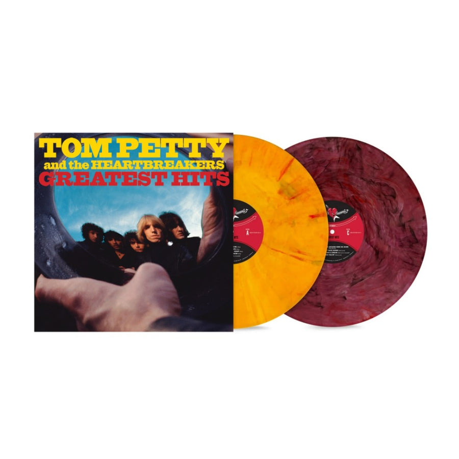 Tom Petty And The Heartbreakers - Greatest Hits Exclusive Limited Red/Yellow Marble Color Vinyl 2x LP