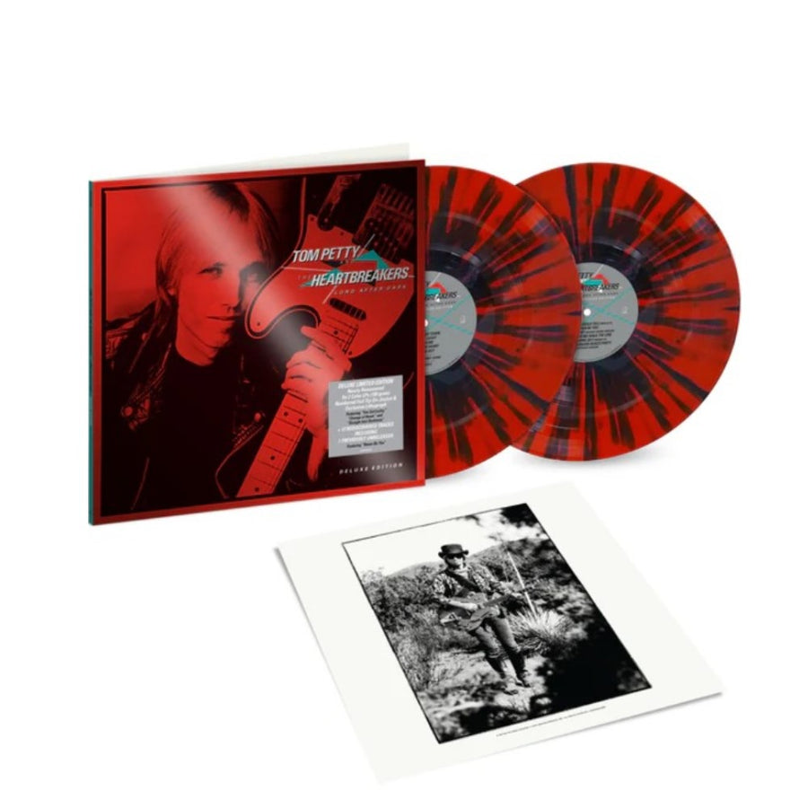 Tom Petty - Long After Dark Exclusive Limited Opaque Red/Black Splatter Color Vinyl 2x LP