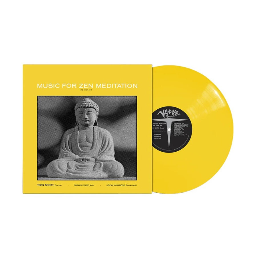 Tony Scott - Music for Zen Meditation Exclusive Limited Yellow Color Vinyl LP