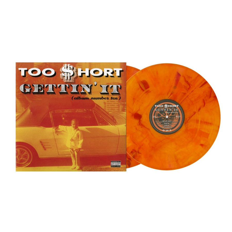 Too $Hort - Gettin' It (Album Number 10) Exclusive Limited Orange Swirl Color Vinyl 2x LP