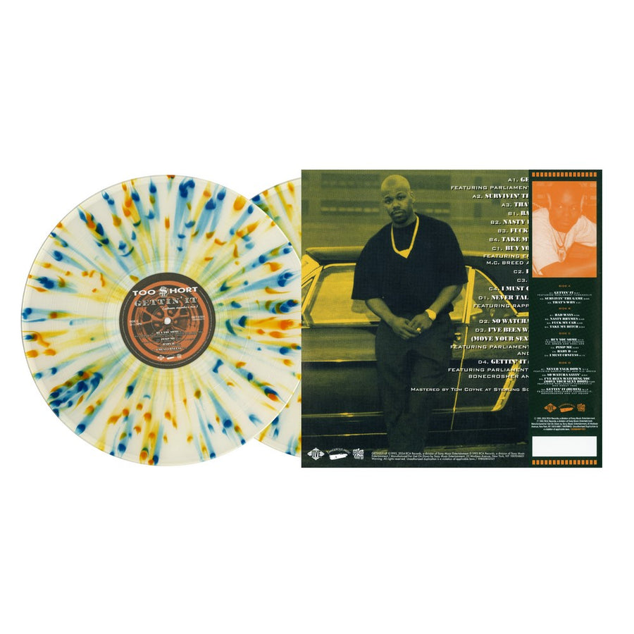 Too $Hort - Gettin' It Exclusive Limited Double Splatter Color Vinyl 2x LP + OBI