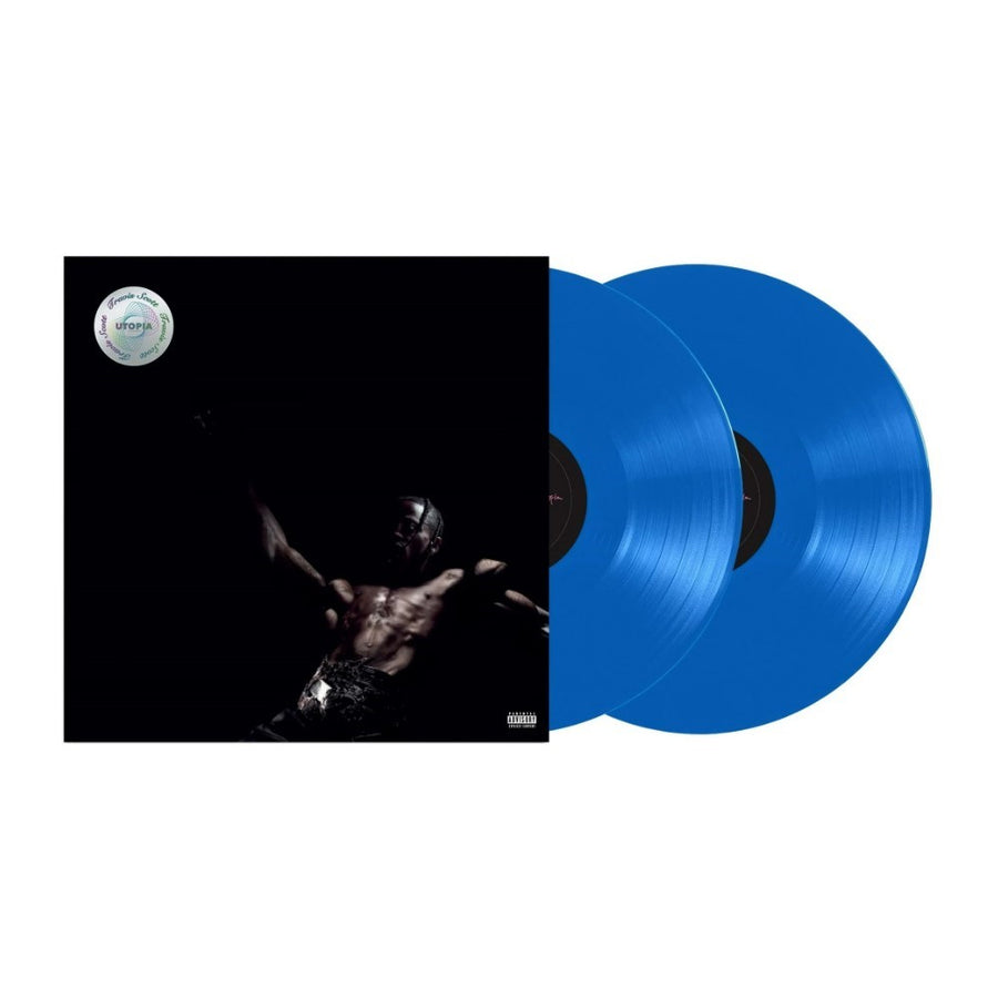 Travis Scott - Utopia - Rap/Hip-Hop Exclusive Limited Opaque Blue Color Vinyl 2x LP