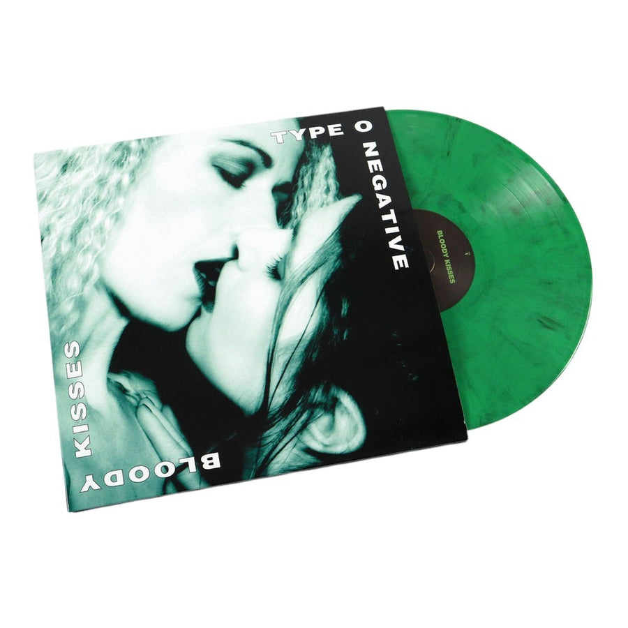 Type O Negative - Bloody Kisses Exclusive Limited Green/Black Marble Color Vinyl 2x LP