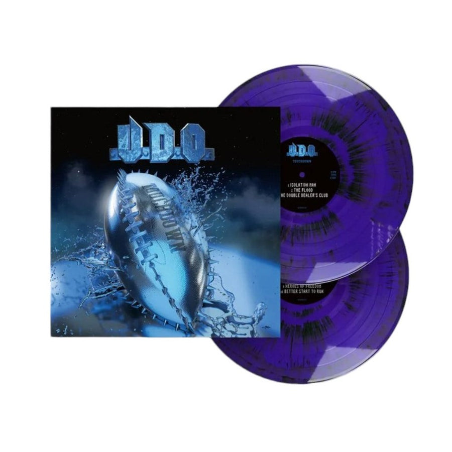 U.D.O. - Touchdown Exclusive Limited Purple/Black Dust Color Vinyl 2x LP