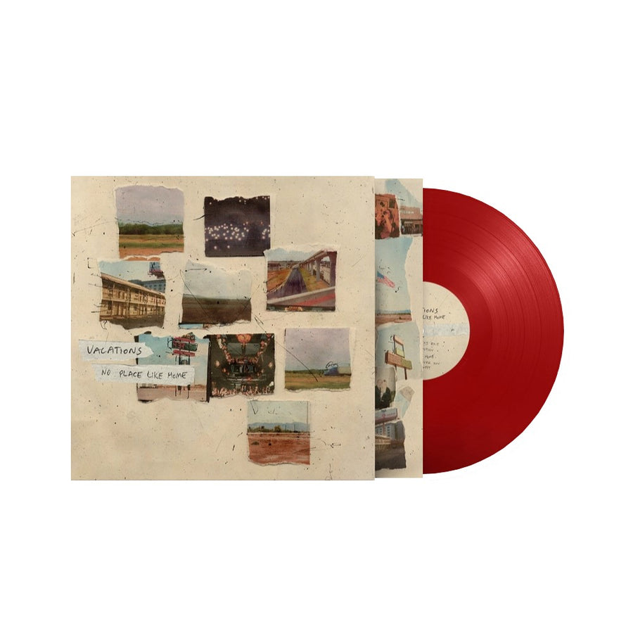 Vacations - No Place Like Home Exclusive Limited Blood Red Color Vinyl LP